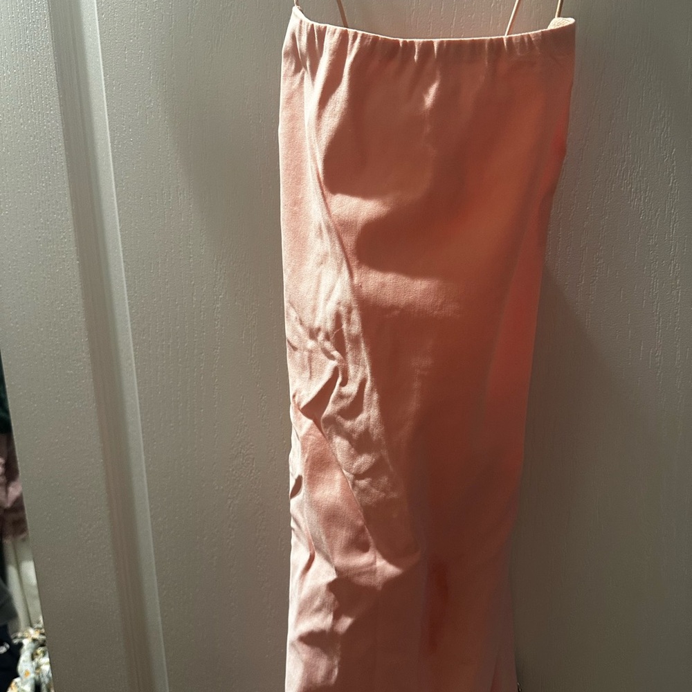 Fashion Nova Peach Mini Dress